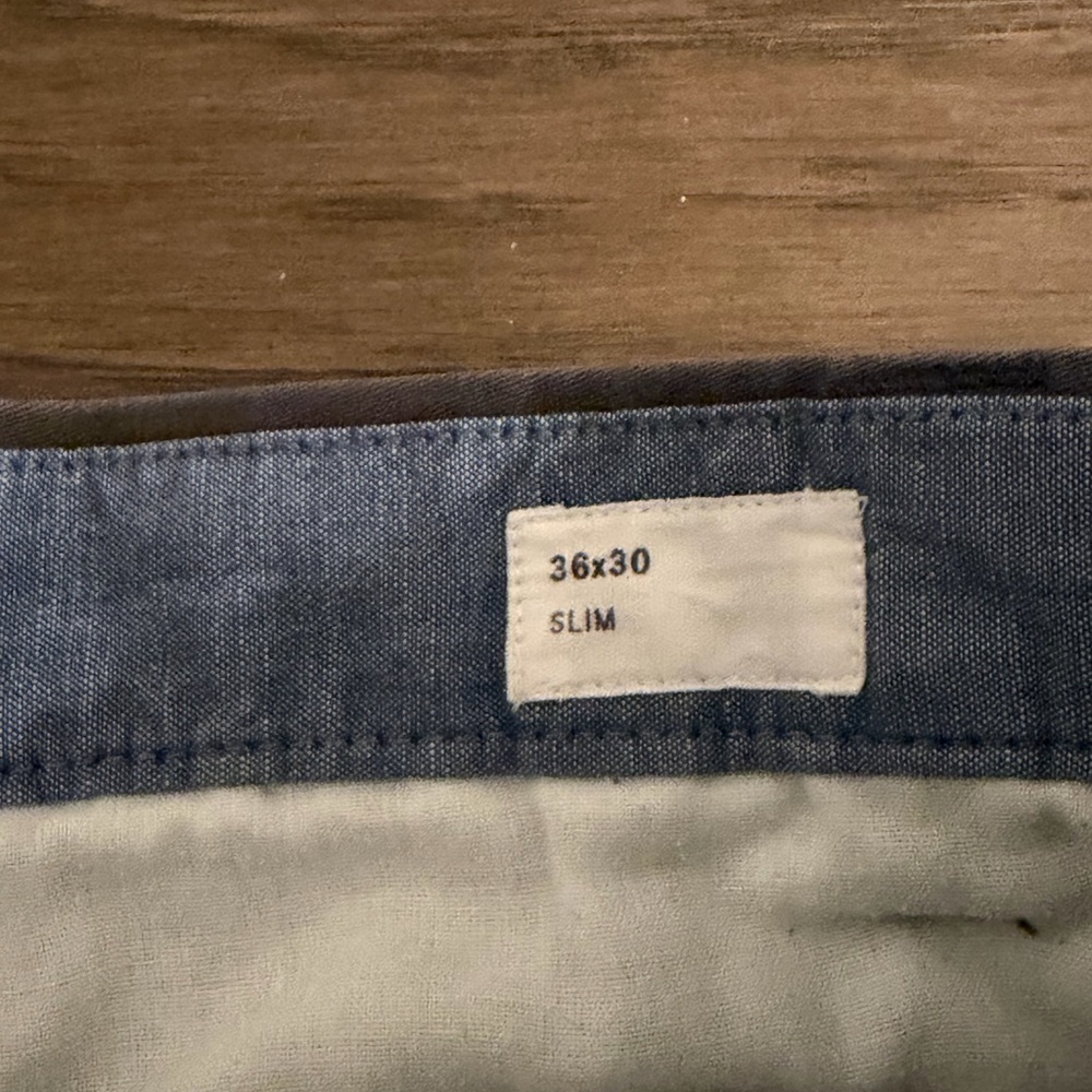 GAP Men's Charcoal Chinos - Picture 3 of 3